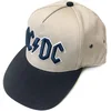 AC/DC Kapa Navy Logo Black/Sand