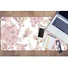 Decormat Podloga za pisalno mizo Hibiscus pale pink 100x50 cm