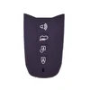 CAR 888 ACCESSORIES Silikonska navlaka za ključeve Ssang Yong crna