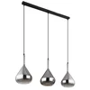 Globo 15542-3 - Luster na sajli GEEKY 3xE27/60W/230V crna