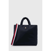 Torbica Tommy Hilfiger mornarsko modra barva