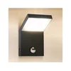 Brilagi - LED spoljno zidno svetlo sa senzorom RIANO LED/8W/230V antracit