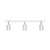 LED spot svetiljka TUNE 3xGU10/4,8W/230V mat hrom/bela