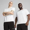 Mens Puma TAD ESSENTIALS Solid Cat T-Shirt, White, Size M, Clothing