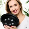 shumee Silikonska ledena posoda za obraz Black Eye, narejena v naravi