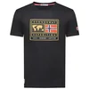 Geographical Norway Muška majica Jofoten db 254, Crna