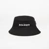 Klobuk Palm Angels Kids Logo Bucket Hat Black/ Off White II