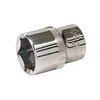 Silverline Ključ vtičnice 20 mm 1/2 HEX kratka srebrna črta