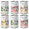 Wolf of Wilderness Adult “Expedition” 6 x 400 g - Mešano pakiranje