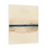 Canvas Slika na platnu Plavi horizonti Sa ramom, 100 x 125 cm, Beli