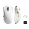 Bežični gaming miš MCHOSE K7 Ultra White God /PAW3950/8KHz pooling/Omron Mechanical