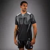 Venum Muška majica Adrenaline Dry Tech, Kratki rukav, Crno-siva