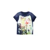 Desigual Majica temno modra/mešane barve