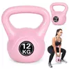 Kettlebell 12 kg roza