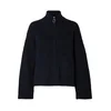 SELECTED FEMME Pletena jopa, modra
