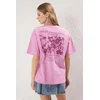 Trendyol Milla Ženska majica TWOSS23TS00269, Roze