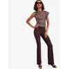 Friends Like These Bluza temno rjava/bela