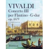 VIVALDI:CONCERTO III PER FLAUTINO OP.44/9