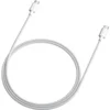 XIAOMI Kabl pleteni Type C na Type C/ 1m/3A/60W/ bela