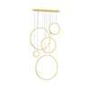 Viseča svetilka Saturno Gold Mezzanine, 100 W LED