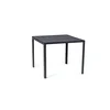 IWHOME Vrtna jedilna miza VIGO M 90x90 cm, antracit, aluminij/umetni les