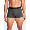 Set of three mens boxer shorts in black, red and gray Under Armour UA Performance Cotton 3in