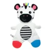 Tešilica za bebe sa glodalicom, zebra