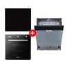 Midea Ugradna mašina za pranje sudova MID60S120-HR + Midea Ugradna rerna MBON5M90M5-BK + Midea Ugradna ploča MC-6F6004R242