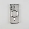Silikonska futrola Magsafe Iphone 14 pro max silver