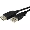 FAST ASIA Kabl USB A - USB A MF (produžni) 1.8m crni