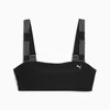 PUMA Womens Bandeau Top Shirt, Black