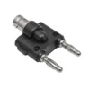 shumee Adapter BNC vtičnica - 2x 4 mm banana vtič vitalco
