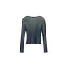 Desigual Top z naramnicami kremna / temno modra / zelena / svetlo zelena