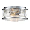 Quintiesse QN-ASHLANDBAY-F-PC-BATH-Kou. plafonska svetiljka ASHLAND za kupatilo 2xE27/60W/230V IP44