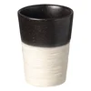 Costa Nova skodelica brez ročaja Notos 120 ml, peščena/črna