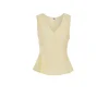 WE Fashion Top  pastelno rumena