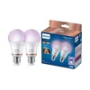 Komplet od 2 prigušive LED RGB sijalice Philips SMART A60 E27/12,5W/230V 2200-6500K