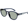 Puma PU0369S 002 ONE SIZE (52) Modra/Siva