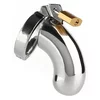 Mr. Steel The Brig Male Chastity Device Silver