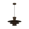 Luster na sajli PLATO 1xE27/15W/230V braon