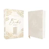 NIV, Bride's Bible, Cloth over Board, Cream, Red Letter, Comfort Print