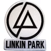Linkin Park Concentric Text Logo Iron-On Patch White