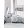 DEKOR DOM Komplet posteljina CB Elegant Saten Gri, Siva