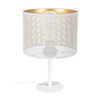 Stona lampa ALDO 1xE27/60W/230V bela