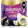 H.U.ALWAYS PLATINUM ULTRA NIGHT S4 10/1 (10) P&G NELT
