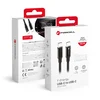 FORCELL USB-C–USB-C kabel Forcell F-Energy QC4.0 PD 3A 60 W 1 m C338, črn