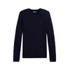 Polo Ralph Lauren Pulover 211971865003 Mornarsko modra Slim Fit