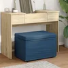 vidaXL Stolica Modra 60 x 40 x 40 cm Tkanina in obdelano les