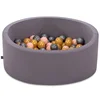 WALLXPERT Ogradica sa lopticama Bubble Pops v10 Grey