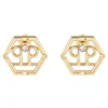 PHILIPP PLEIN Uhani Hexagon PJ2AA06EU Zlata